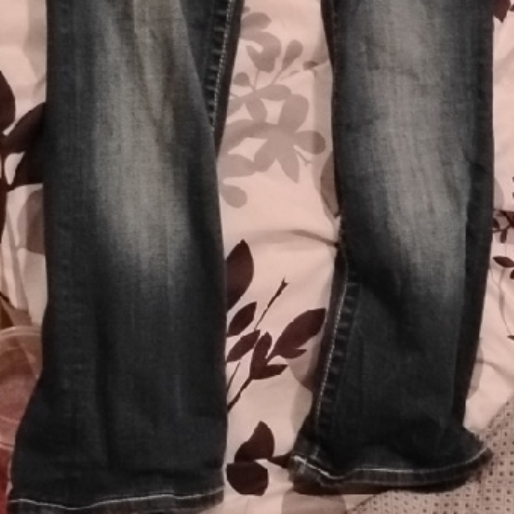 Miss Me Dark Blue Straight Leg Jeans